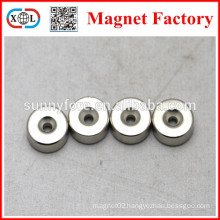 permanent countersunk hole 4mm rotor magnet